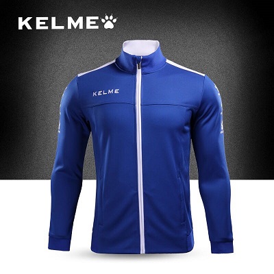 KELME卡爾美 2017新款運動外套男足球訓練上衣跑步夾克外套透氣保暖秋冬季