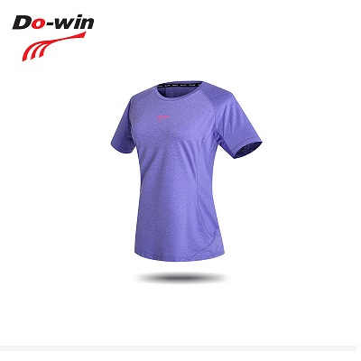 多威Dowin 女子短袖圓領衫 馬拉松跑步訓練運動T恤女36413